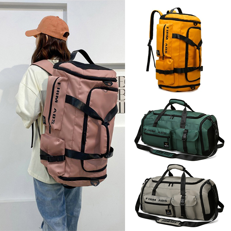 Weekender Bag Duffle - 大容量バックパック女性ジムフィットネス旅行トート荷物靴ハンドバッグショルダーダッフルスポーツフィットネスバスケットボールバッグ男性のための