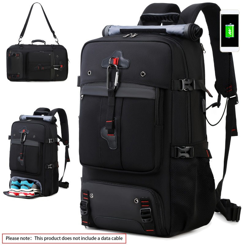Weekender Bag Duffle - アウトドアウィークエンドバックパック2026新作大容量スタイリッシュハイキング旅行バックパック搭乗用ビジネスダッフルバッグ