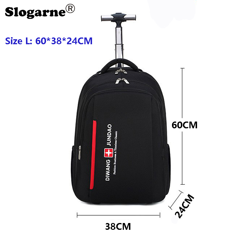 Weekender Bag Duffle - 男性用ビジネスホイール付きバッグ メンズ大容量旅行バッグ 車輪付き 男の子用トロリーバックパック 機内持ち込みスーツケース トラベルダッフルバッグ