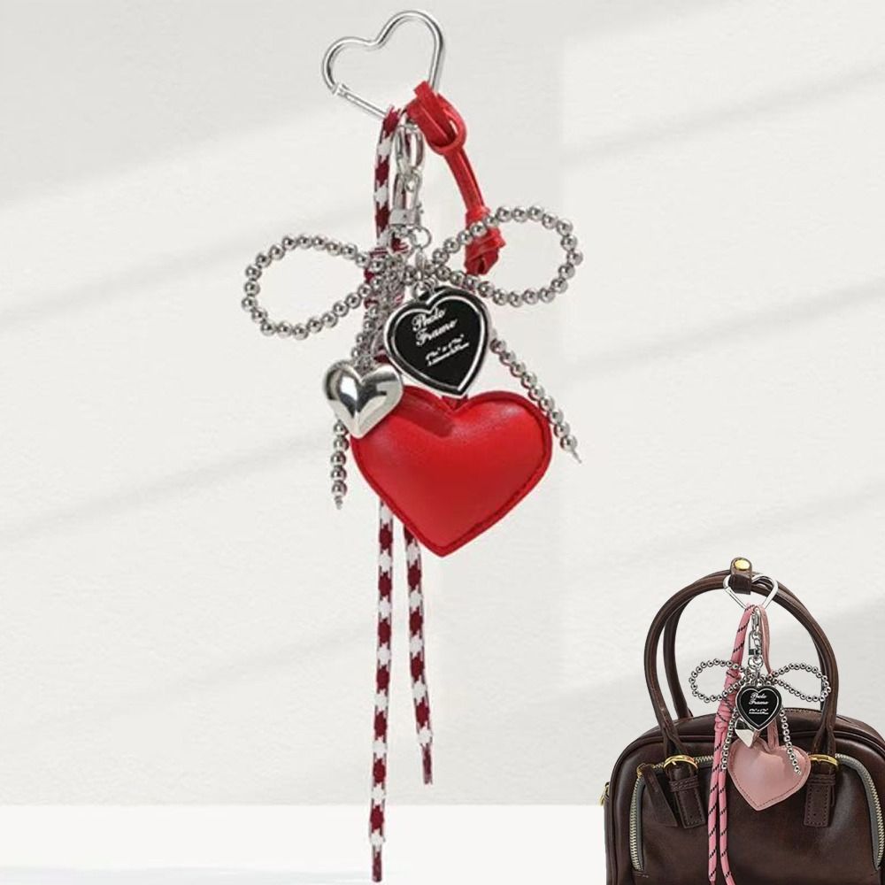 高級感あふれるチャームタッセル、ハート型ペンダント、クリエイ - Luxury Bags Cute のレビューと価格