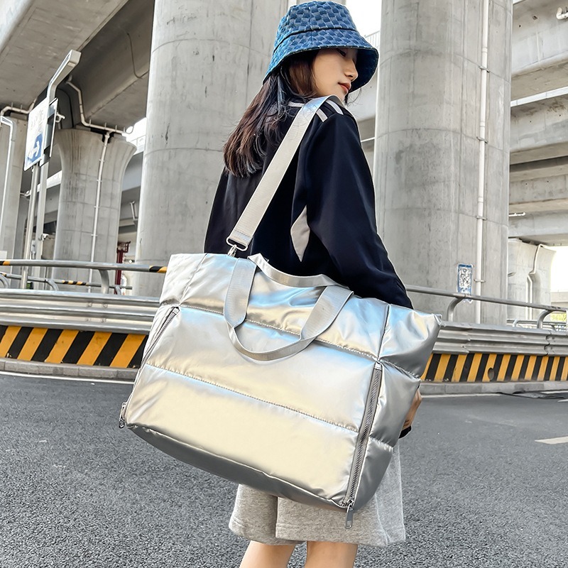 女性ジムバッグ防水ヨガバッグファッション大容量ウィークエンダ - Weekender Bag Duffle のレビューと価格