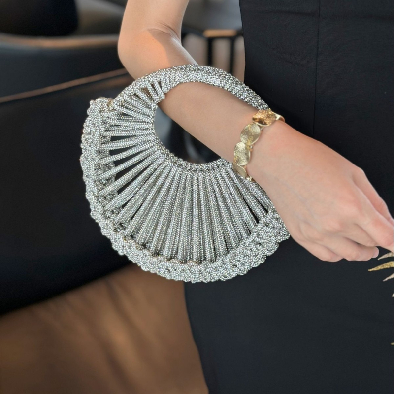 光沢のあるクラッチイブニングバッグ 女性用 2026年トレン - Luxury Bags 2026 のレビューと価格