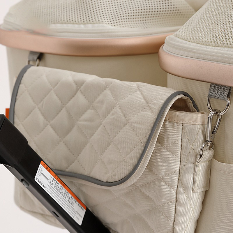 かわいい折りたたみ猫ベビーカー 2 猫用 4 輪屋外デュアル - Luxury Bags Cute のレビューと価格