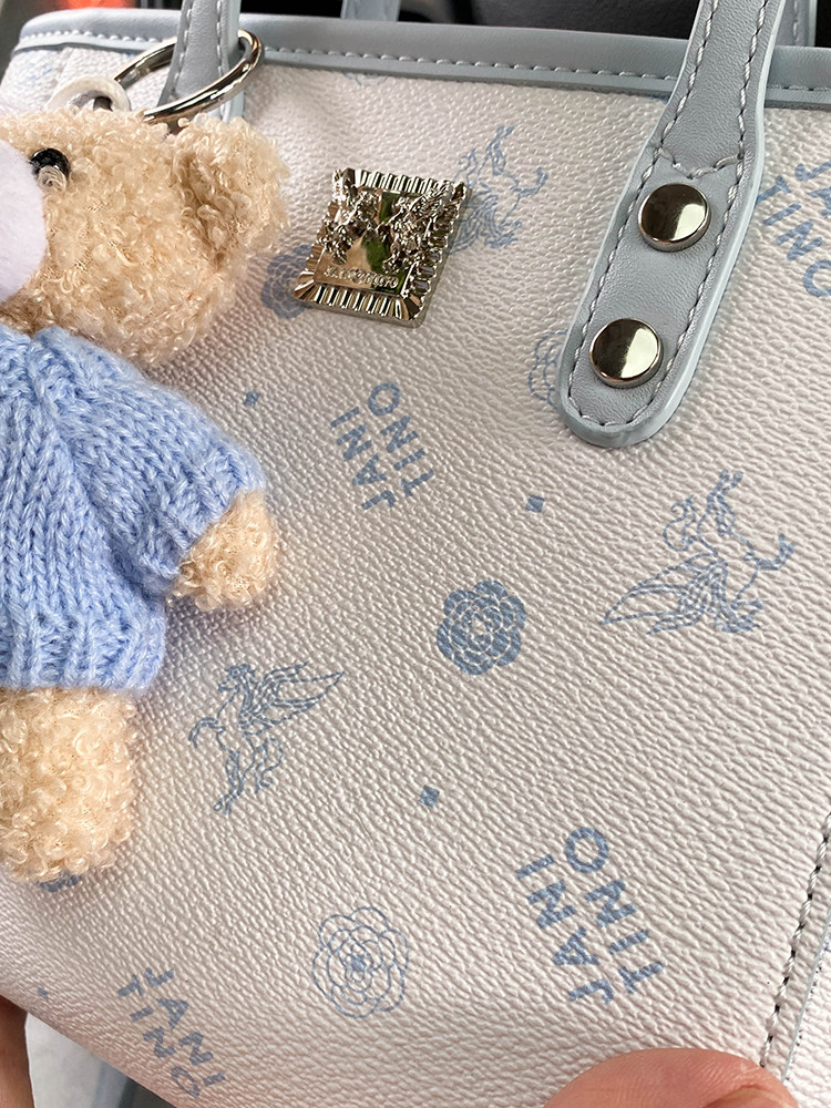 豪華で多用途な野菜バスケットバッグ、美しい花柄と可愛い人形ペ - Luxury Bags Cute のレビューと価格