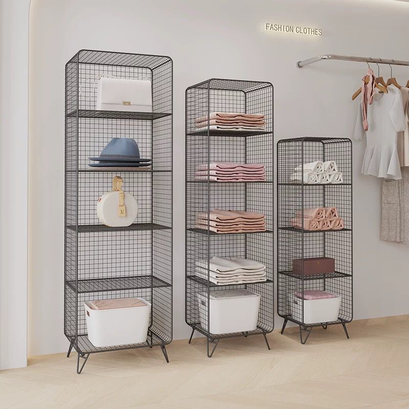 ライトラグジュアリー衣料品店用フロア収納ラック、靴とバッグ用 - Luxury Bags In Store のレビューと価格