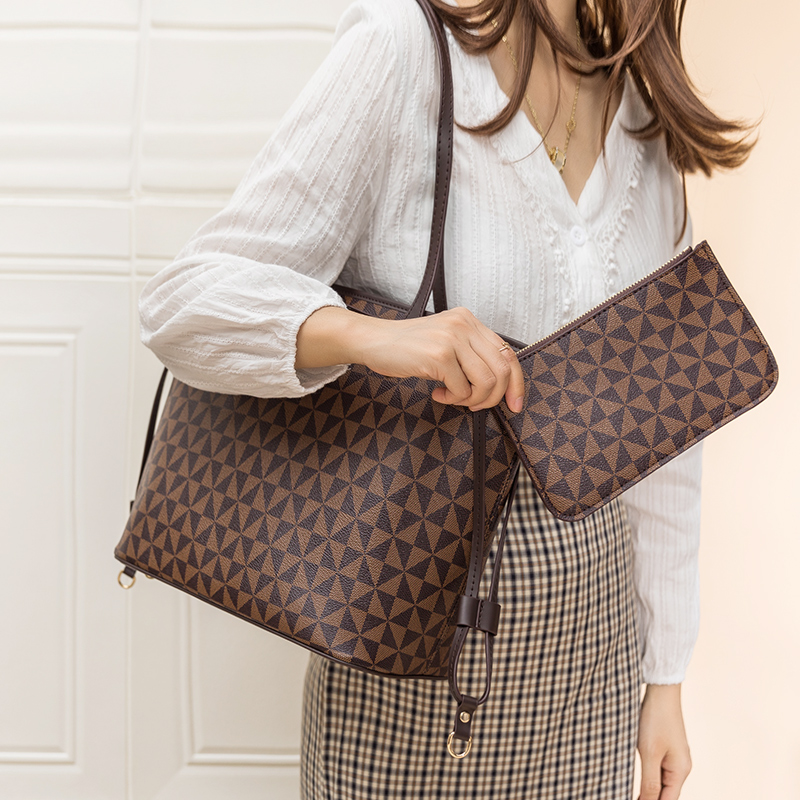 高級トートショルダーバッグ女性用ハンドバッグ女性用財布クラシ - Luxury Bags Vegan Leather のレビューと価格