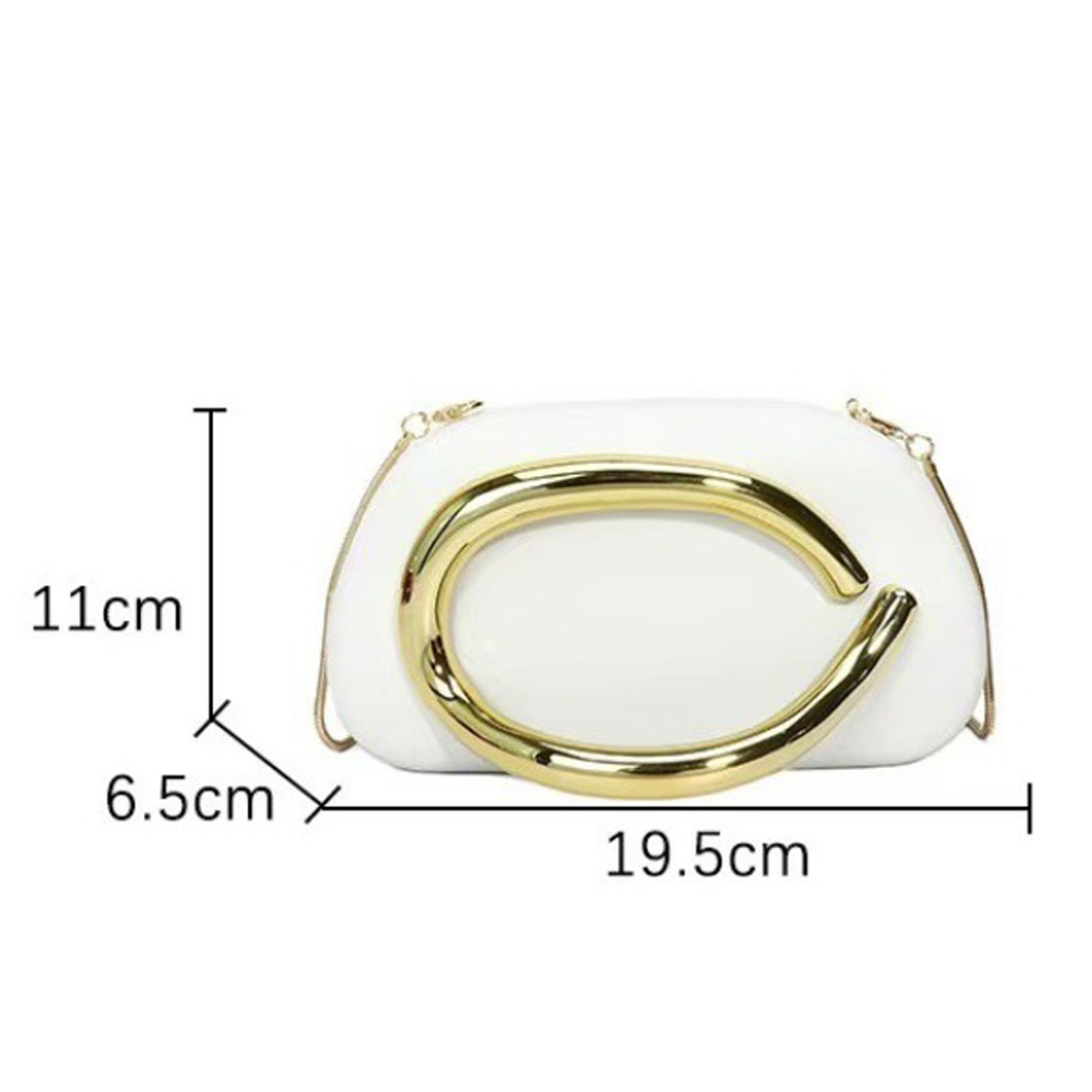 ホワイト/ブルーの女性のバッグ 2025 新しいショルダーハ - Luxury Bags Korea のレビューと価格