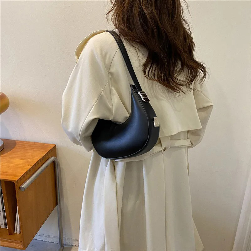 女性用脇の下バッグ 高級PUレザーショルダーバッグ 小さなク - Luxury Bags Trending のレビューと価格