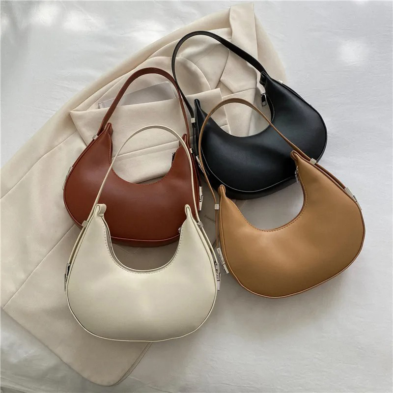 女性用脇の下バッグ 高級PUレザーショルダーバッグ 小さなク - Luxury Bags Trending のレビューと価格