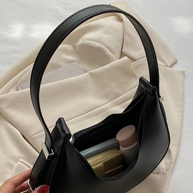 女性用脇の下バッグ 高級PUレザーショルダーバッグ 小さなク - Luxury Bags Trending のレビューと価格