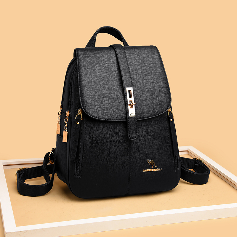 女の子のための高級レザーバックパック,カジュアルなデイパック - Luxury Bags Trending のレビューと価格