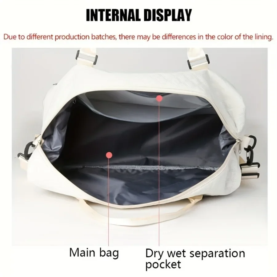 2個セット 大容量トラベルダッフルバッグ シューズコンパート - Weekender Bag Duffle のレビューと価格