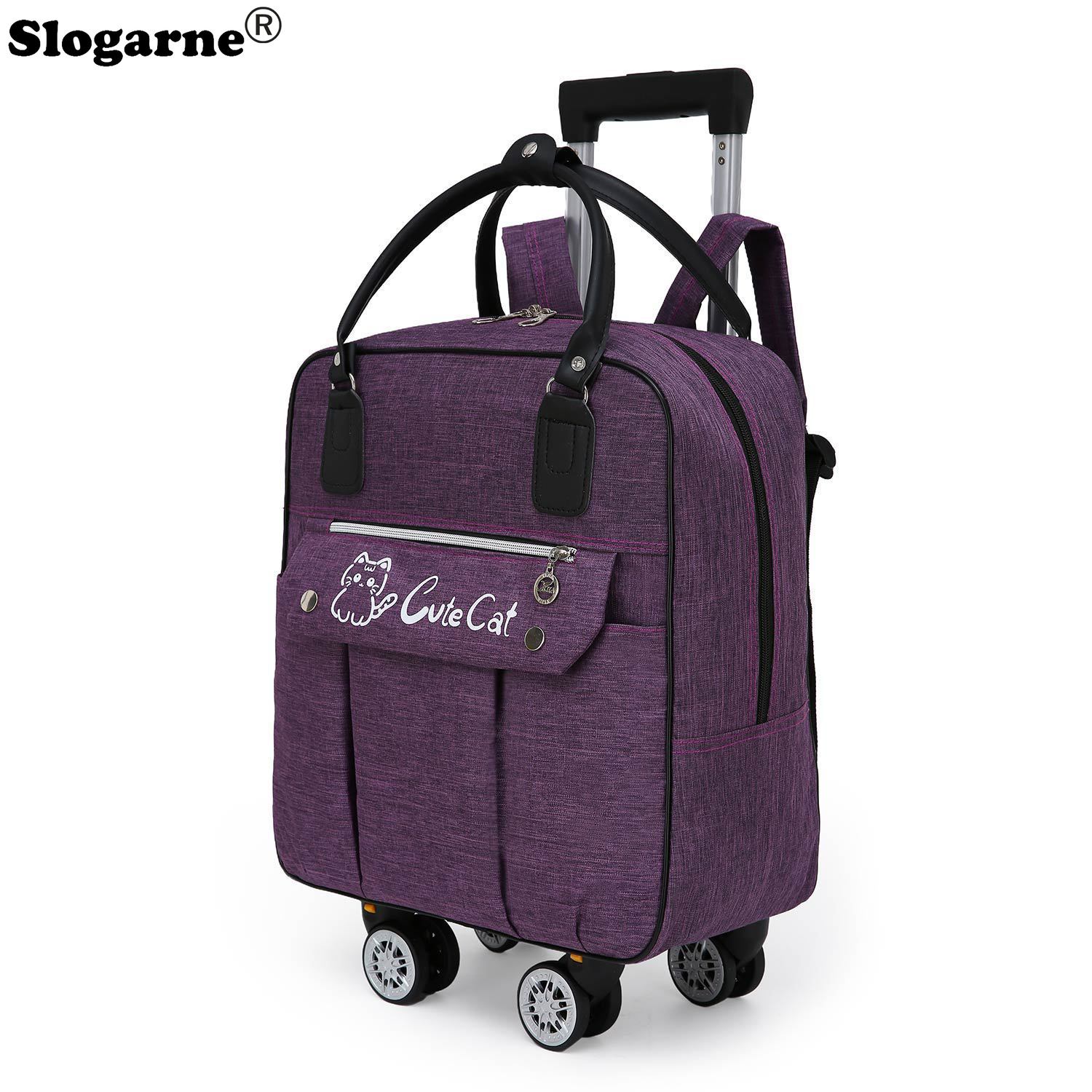 トロリー大容量トラベルバッグホイールスピナー荷物ポータブル搭 - Weekender Bag Duffle のレビューと価格