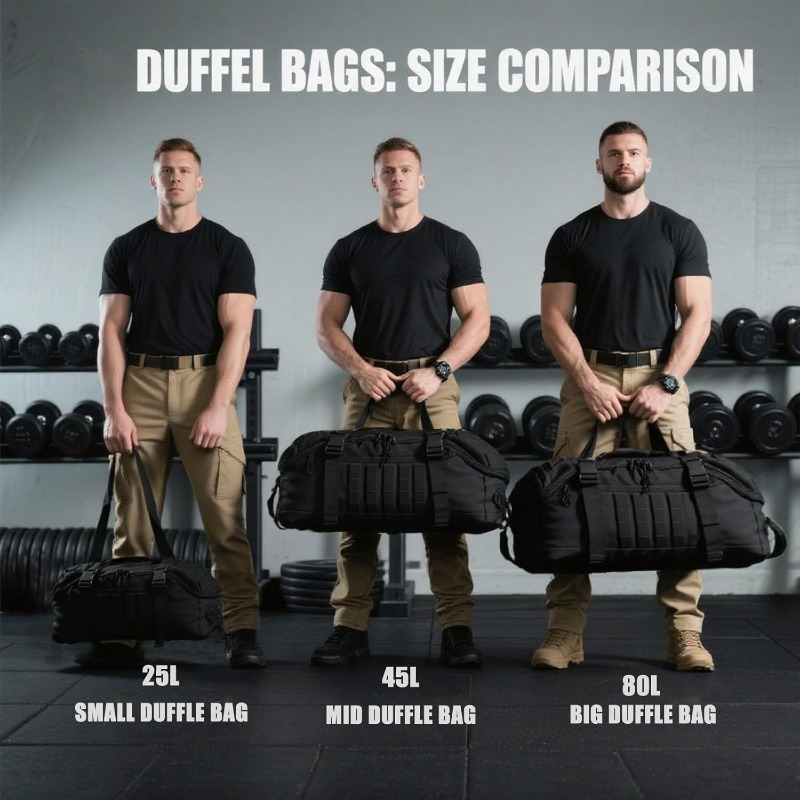 LQARMY 25L 45L 80L スポーツトラベルバッグ - Weekender Bag Duffle のレビューと価格