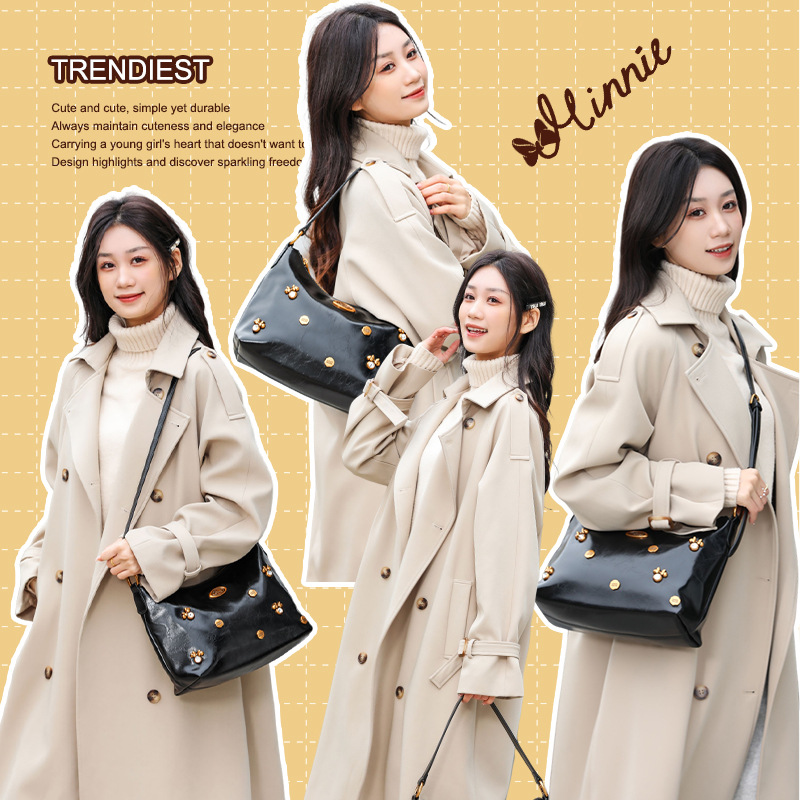 ディズニー-女性用のミッキーとハンドバッグ,豪華なトートバッ - Luxury Bags Cute のレビューと価格