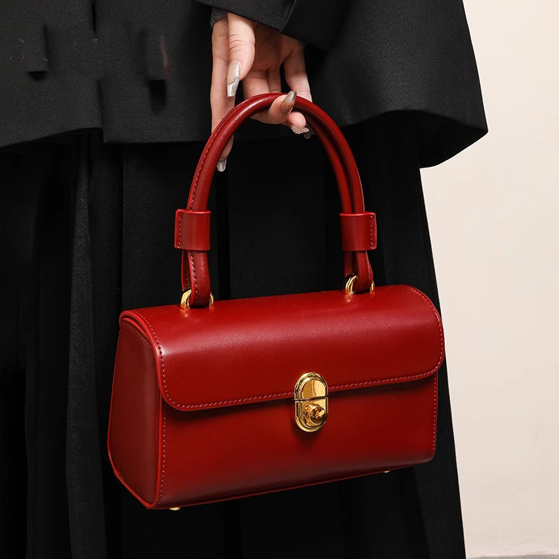 高級ブライダルレッドウェディングバッグ高品質大容量ハンドバッ - Luxury Bags Korea のレビューと価格